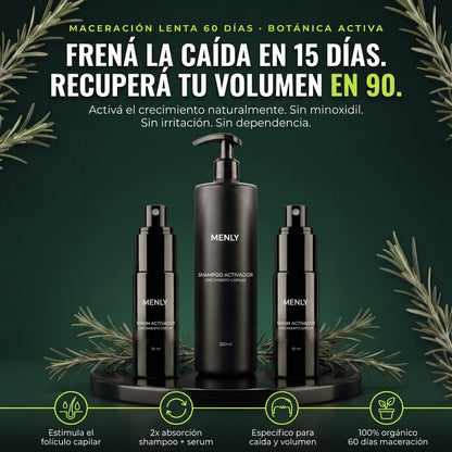 Protocolo contra la alopecia | Recuperá tu pelo sin efectos secundarios.