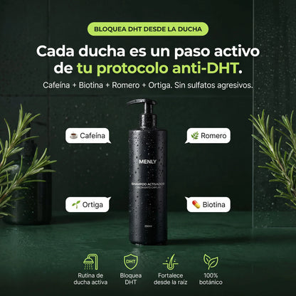 Shampoo | Frená la caída y estimulá la raíz en cada baño.